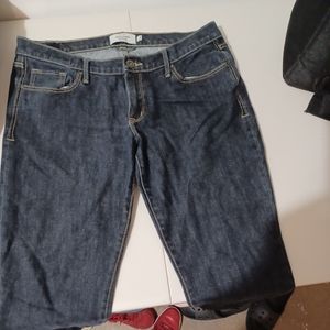 ABERCROMBIE & FITCH Dark Wash Skinny Jeans Women's Juniors Sz 8 pre owned